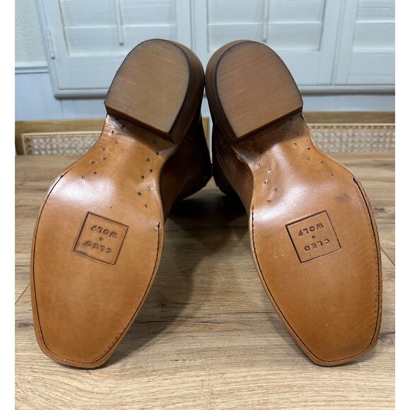 Cleo + Wolf Women's Ivy Western Cowboy Boots Brown Leather Size 9 NWOB Stylish - Picture 14 of 16